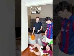 Quem segura a folha por mais tempo!! #rezende #challenge