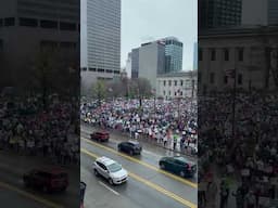 #donaldtrump #elonmusk #protest in Columbus Ohio