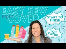 Make Your Own Fabric Bible Cover | Full Step-By-Step Easy Sew Tutorial