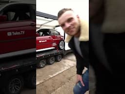 Overkill of Veiligheid  Onze Driftauto vervoeren in deze LUXE Trailer