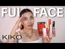 FULL FACE KIKO 👀 un FLOP? | MelissaTani