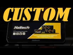 How To Customise Your Haltech Dash