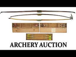 Longbow archery collection up for auction - Bill Terry
