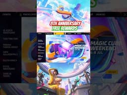 Claim 8th Anniversary Rewards😍#ffnewevent #freefireevent #ff #neweventff #freefirenewevent #freefire
