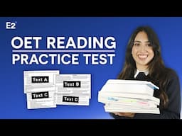 OET Reading Sample Practice Test - 2025!