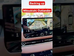 Mitsubishi Outlander 2025 - backing up!  #shorts #mitusubishi #outlander #automobile
