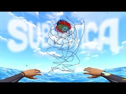 I Placed 500 Pipes To LIFT The Subnautica LIFEPOD Because I'm Terrified Of Water