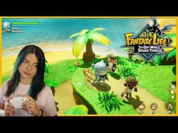 ASMR 🎮 Gathering & Crafting in Fantasy Life: The Girl Who Steals Time 🌱⛏️  Cozy Game
