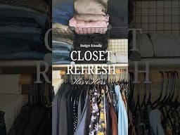 🌷Spring Home Refresh: Closets #closetorganization #springrefresh #fengshui #homeorganization