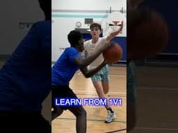 Learning From Playing 1v1 Basketball