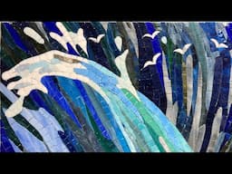 Ep. 243 FINISHING THE MOSES PARTING THE SEA MOSAIC!