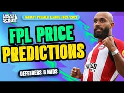 HOW MUCH WILL MBEUMO COST? 🤑 | FPL PRICE PREDICTIONS DEFENDERS + MIDFIELDERS!