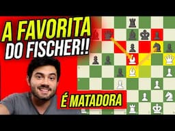 MELHOREI  a ABERTURA MATADORA do Fischer!! SpeedRun Xadrez Online #ep88