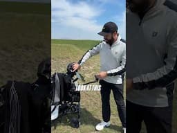 This might be the coolest golf trolley ever 👀  #golf #golfer #golfgear #shorts