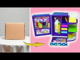 Did you know that you can make amazing and useful crafts from cardboard?