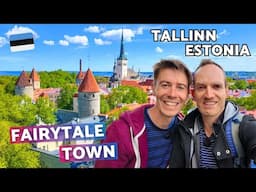 Is this the most magical city in Europe? | Tallinn, Estonia (Old town exploration)