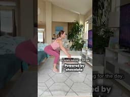 Powered by chocolate 🍫 #silly #funny #funnyshorts #fun #fitlife #workout