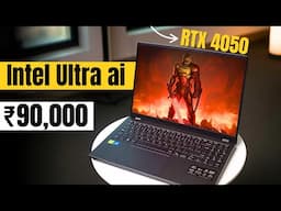Intel Ultra 7 + RTX 4050 🔥 Best Laptops Under 90000 in 2025 | Gaming & Video Editing Laptop