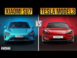 Xiaomi SU7 vs Tesla Model 3: The $30K Electric Car That Shook the EV World!