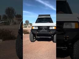 Jeep JL Winch Bumper Mounted on a 97 Suzuki Sidekick. #cuzwecan #offroad #geotracker