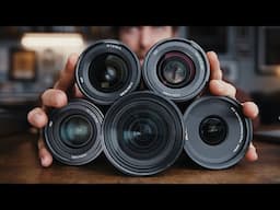Lenses I own for solo filmmaking