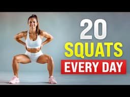 This Happens to Your Body When You Do 20 Squats Every Day