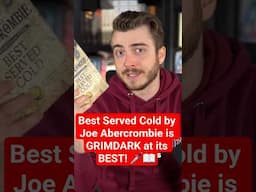 Best Served Cold by Joe Abercrombie is Grimdark at its BEST #shorts #fantasybooks #books