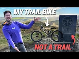 CAN A TRAIL BIKE HANDLE DYFI BIKE PARK?