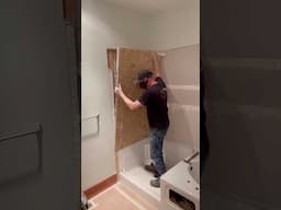DIY Bathroom DEMO #shorts