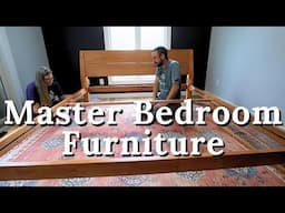 We Furnished Our First Room // 1930's farmhouse Renovation Ep 94