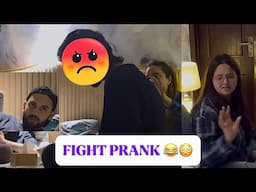 PRANK FIGHT WITH HAFSA 😂SHAHEER SHOCKED 😳 RABEECA KO DIA ACHANAK SURPRISE ❤️