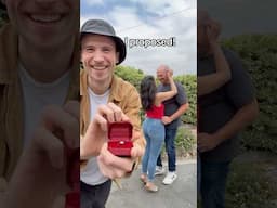 I proposed! #shorts