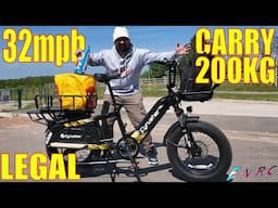 The Fastest, Strongest, Most Versatile Cargo Ebike! Cyrusher Glider Review
