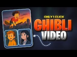 1 Click = Ghibli Style Story Video?! (Using This FREE All-in-One AI Tool)