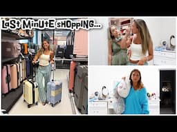 LAST MINUTE SHOPPING FOR EUROPE... |VLOG#2053