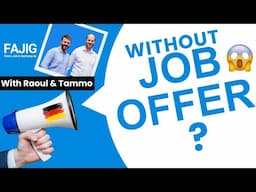 Moving to Germany WITHOUT a Job Offer ➡️ Here’s What You Need!🇩🇪