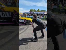RTR Mustang Catches Its Tires On Fire