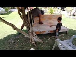 SAMMY IS BACK ! UPDATE FROM ANDA BOHOl - road construction , house painting , refinish our doors .