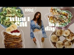 *high protein* WHAT I EAT IN A DAY as a nutritionist / no protein powder /
