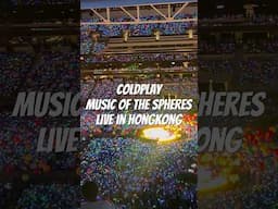 Coldplay Music of the Spheres Concert in Hongkong Day 3