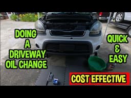 Oil Change Due? Do It Yourself! Quick & Easy Way To Save Your Engine!