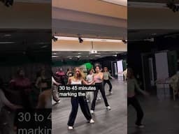 Behind the scenes at a UEA Dance club rehearsal!