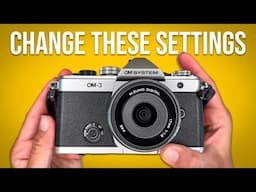 How to Set Up the OM-3: Best Custom Camera Settings You NEED to Know!