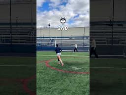UConn Soccer PK Challenge #shorts