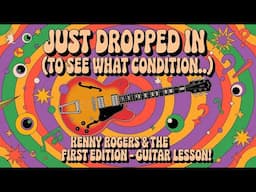 Kenny Rogers - "Just Dropped In" Key Change and Solo sections! Lesson!