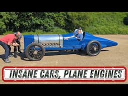 8 INSANE Vintage Cars With PLANE ENGINES Inside