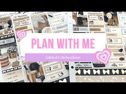 Plan With Me ☆ Gilded Celebrations (Scribble Prints Co)