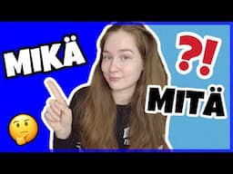 Mikä vs Mitä 🤯 What's The Difference | Learn Finnish Question Words