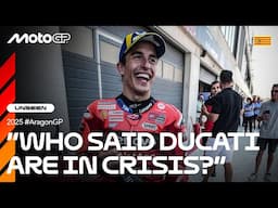UNSEEN: Celebrations and a little trash talk at Ducati 😂 | 2025 Aragon GP