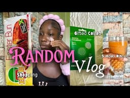 RANDOM VLOG || Shopping | Gifted Collab | Sunday Dinner | Chitchat | Bun & Cheese 🧀